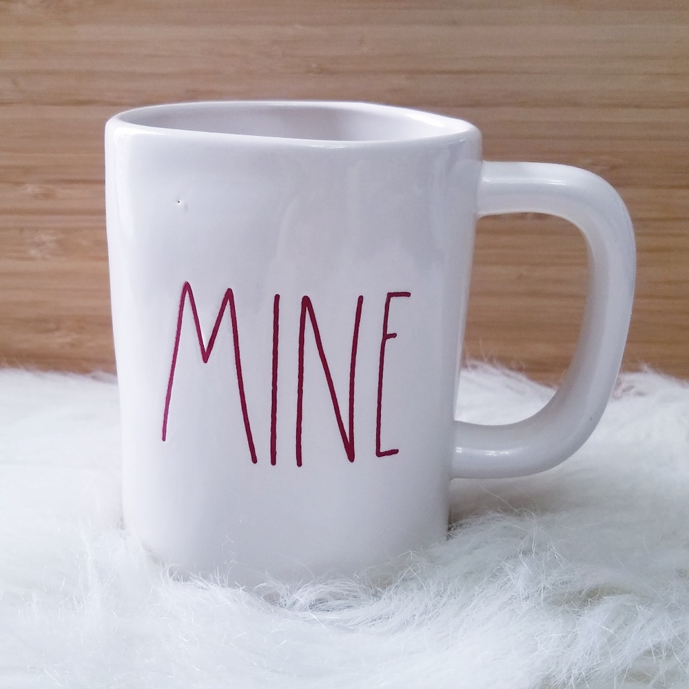 New Rae Dunn MINE Red LL Mug